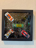 Hot Wheels Wall art.