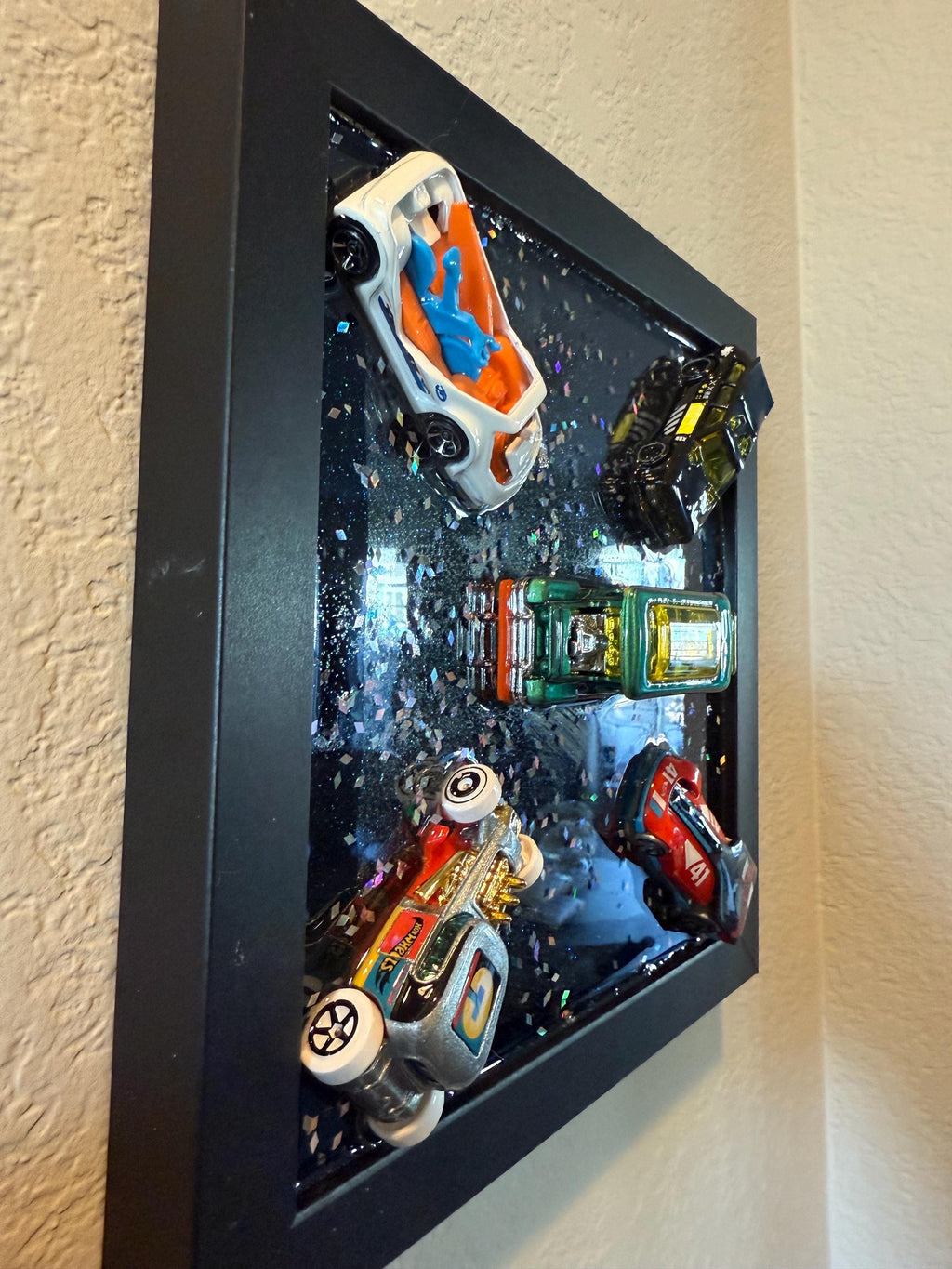 Hot Wheels Wall art.
