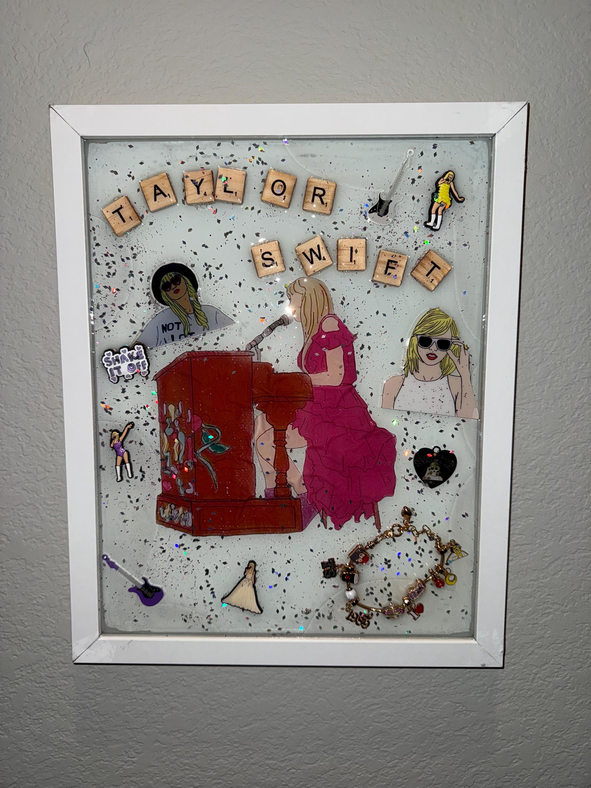 Taylor Swift one of a kind piece of art.