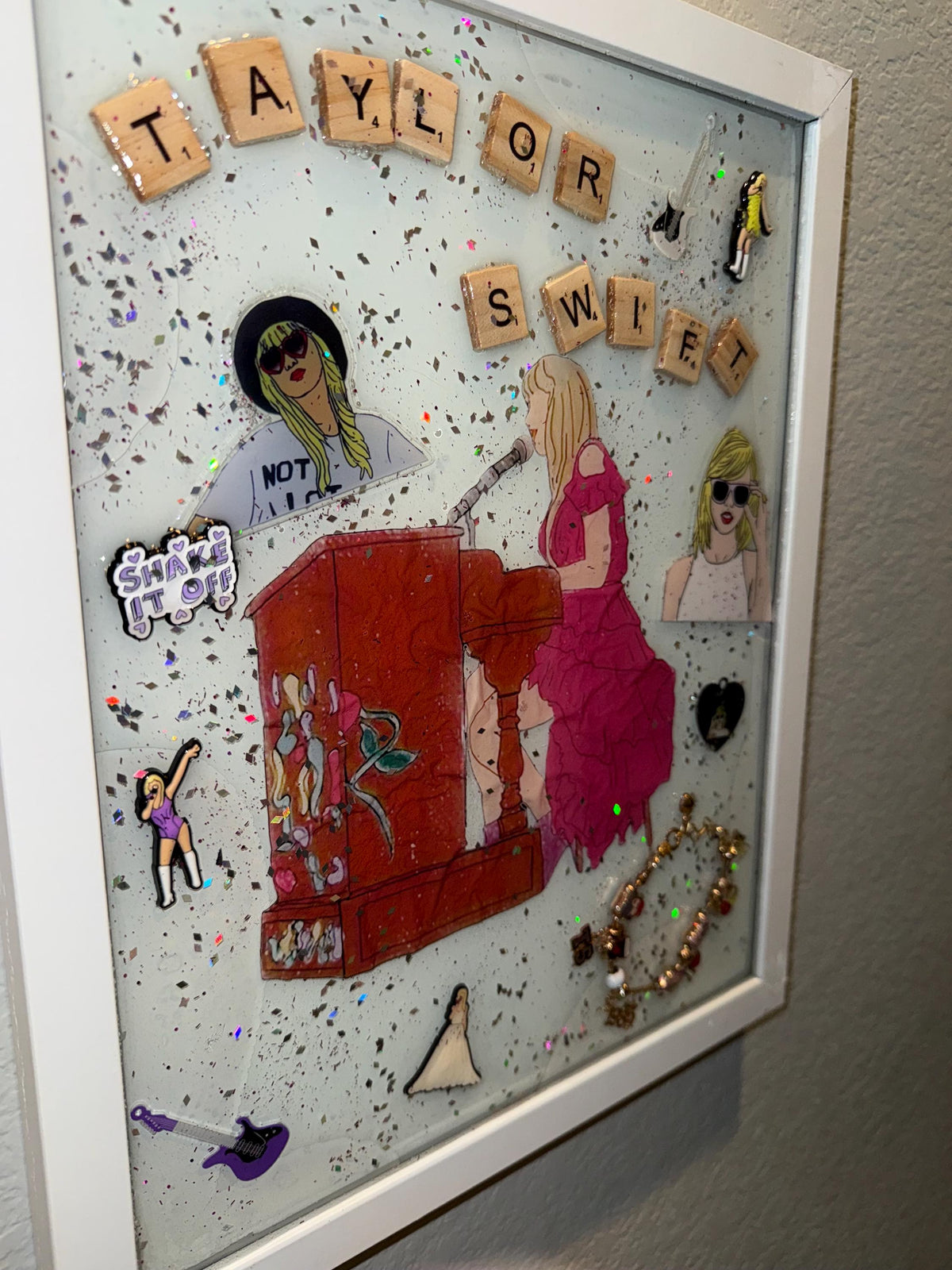 Taylor Swift one of a kind piece of art.