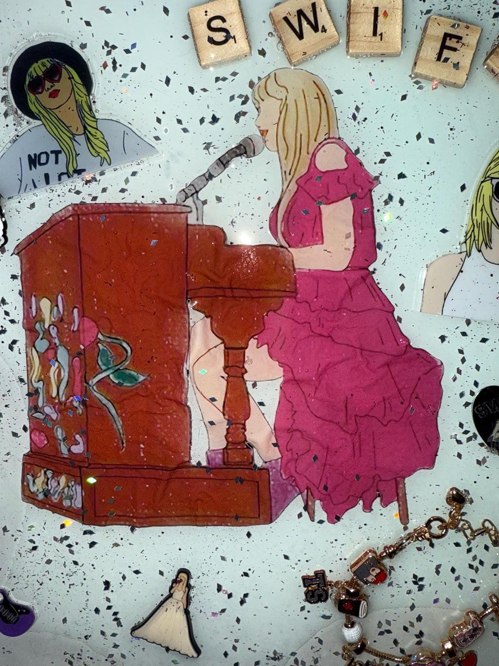 Taylor Swift one of a kind piece of art.