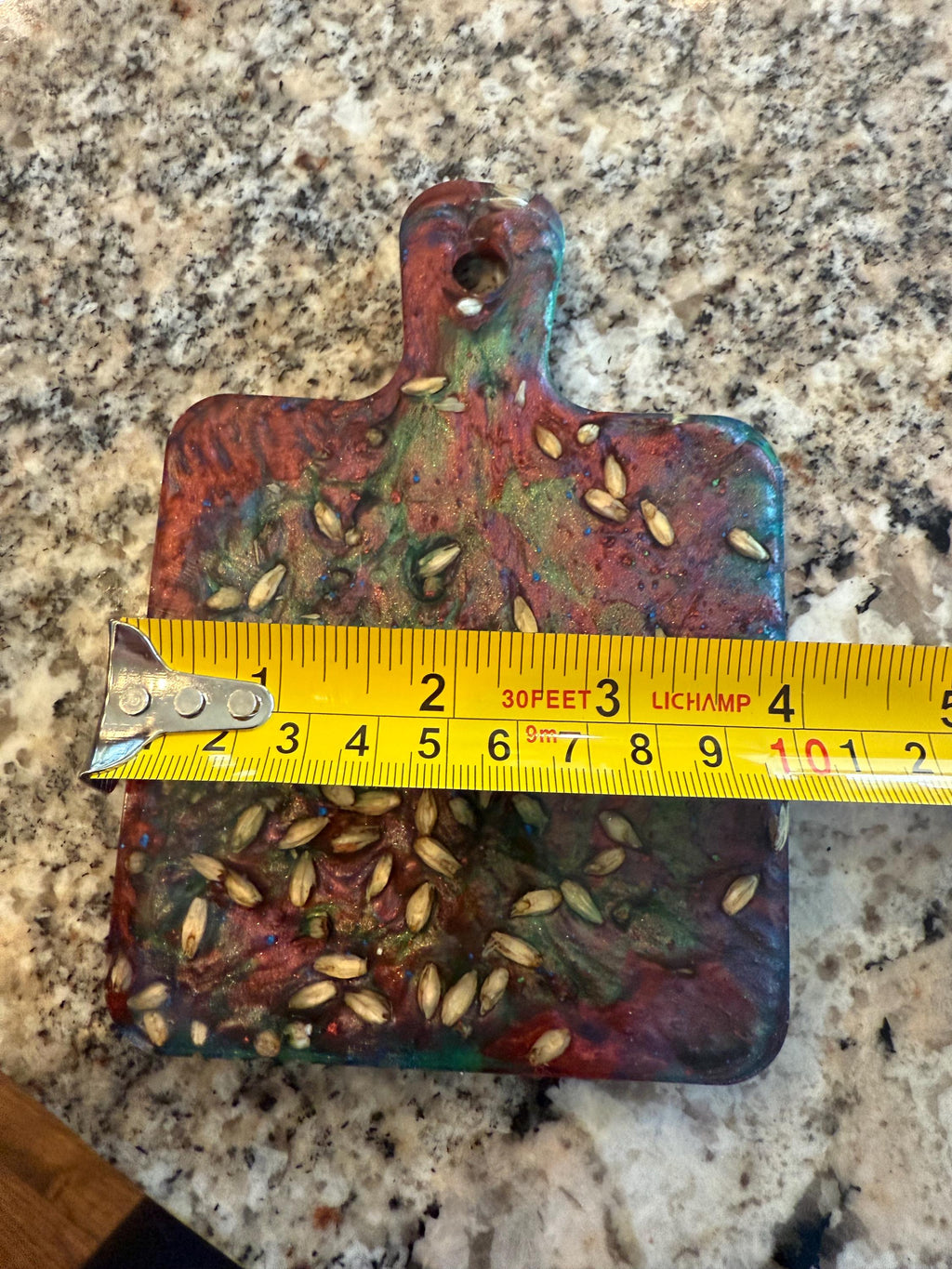 Acrilic two piece charcuterie/cutting board
