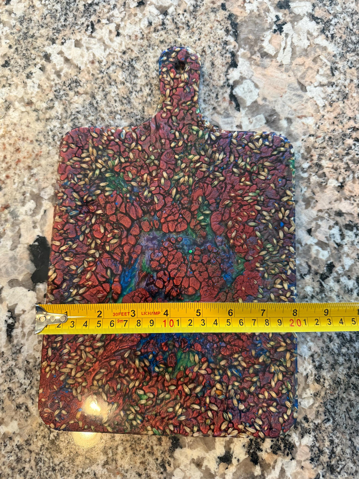 Acrilic two piece charcuterie/cutting board