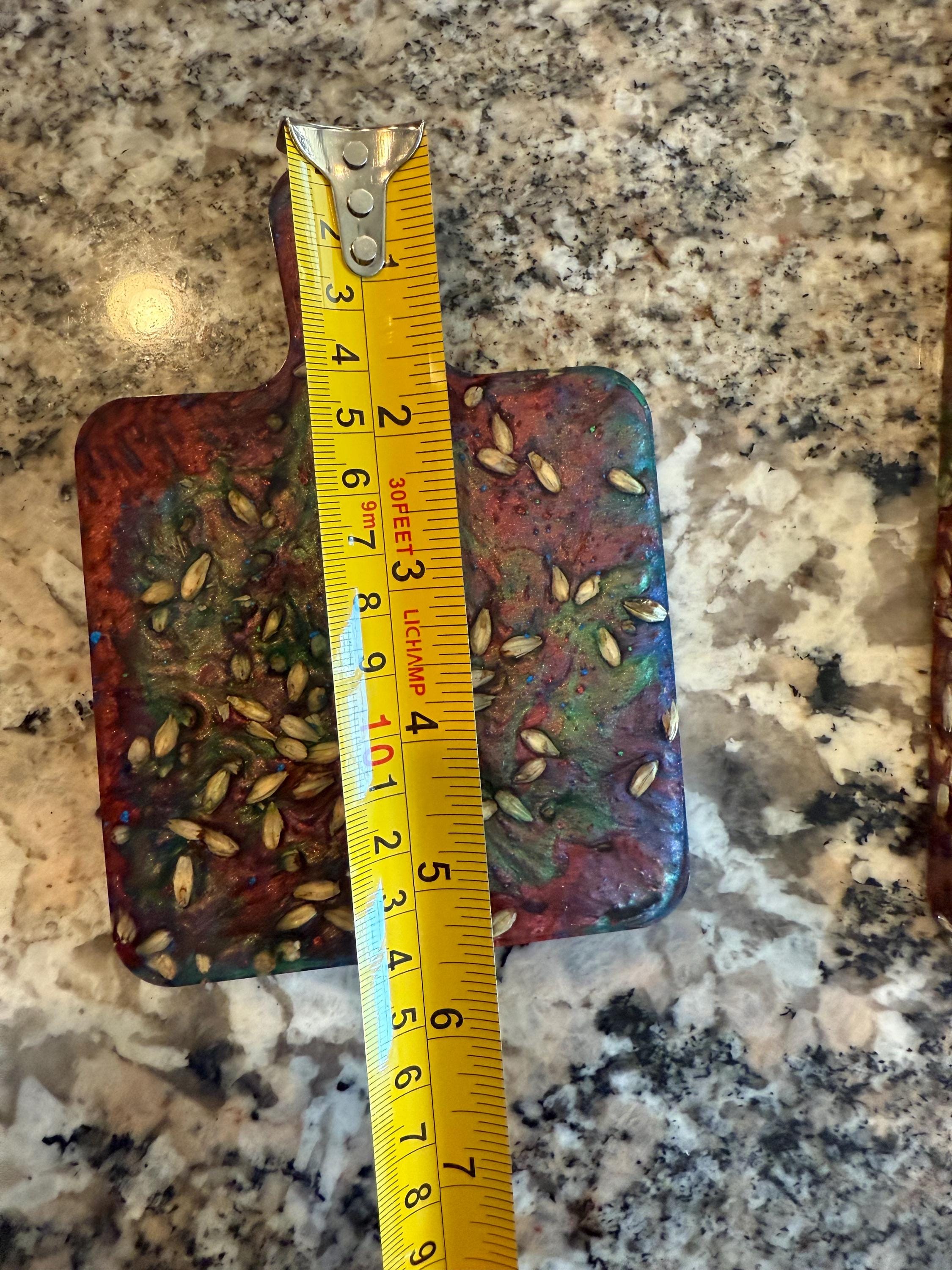 Acrilic two piece charcuterie/cutting board