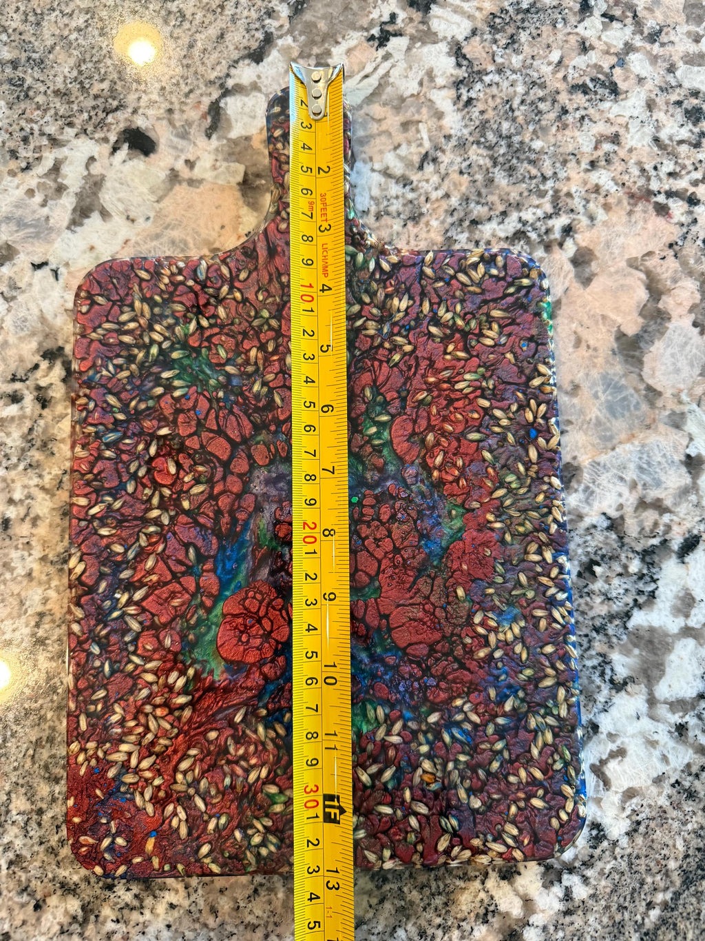 Acrilic two piece charcuterie/cutting board