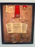 Makers Mark The Lost Recipe Series Edition 2 Year 2025 Bourbon/Whiskey broken bottle wall art