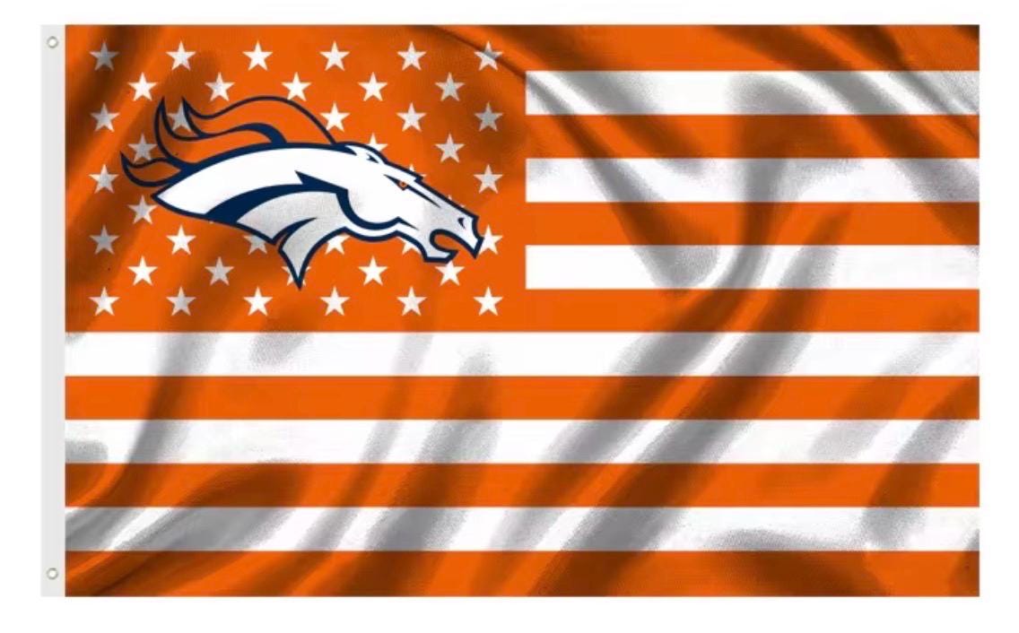 Denver Broncos 3x5 foot Flag