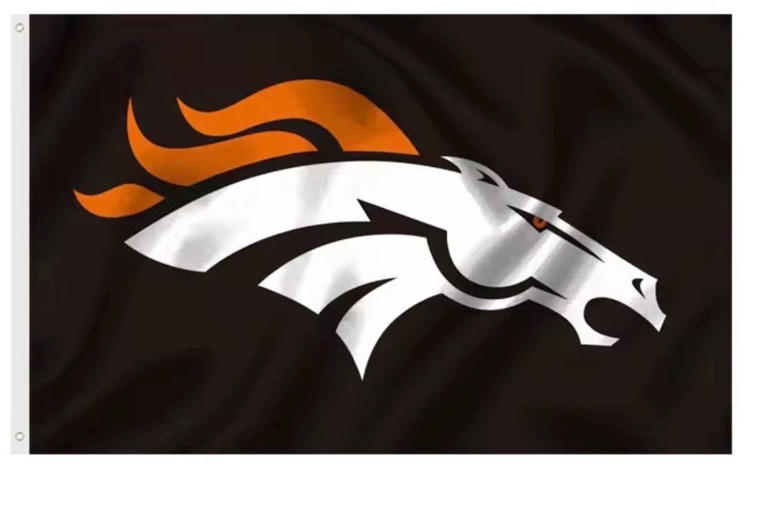 Denver Broncos 3x5 foot Flag
