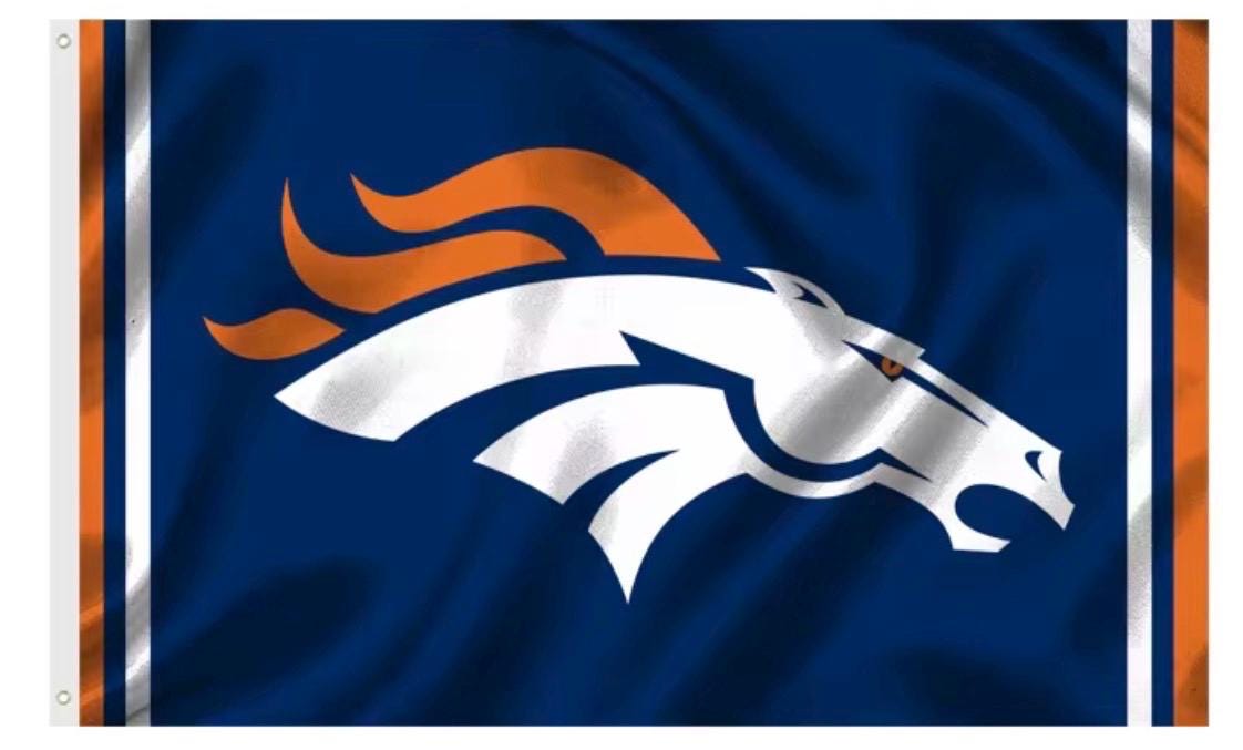 Denver Broncos 3x5 foot Flag