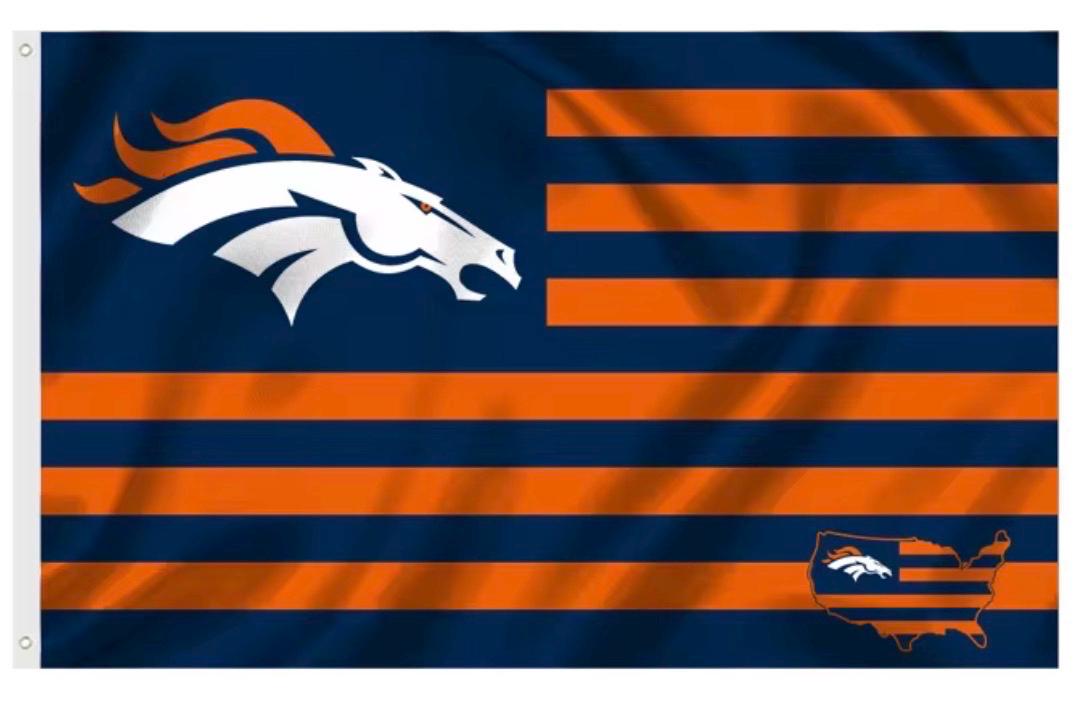 Denver Broncos 3x5 foot Flag