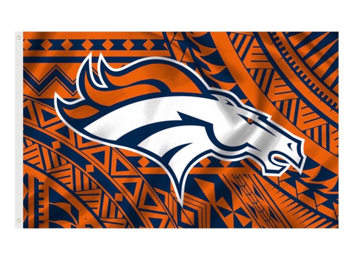 Denver Broncos 3x5 foot Flag