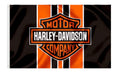 Harley Davidson Motorcycle Enthusiast 3x5 ft Flag/Banner Garage Wall Banner