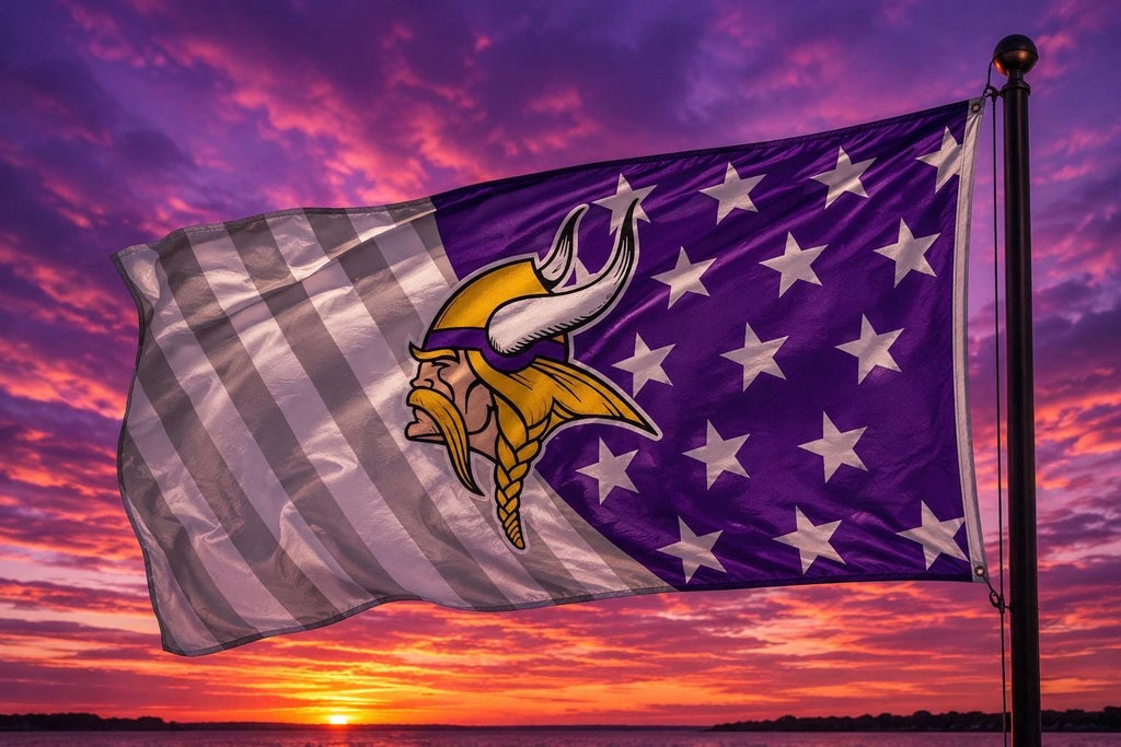 Minnesota Vikings 3x5 foot Flag/Banner