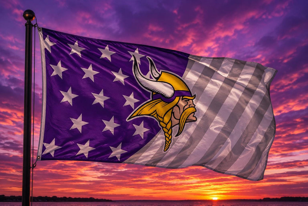 Minnesota Vikings 3x5 foot Flag/Banner