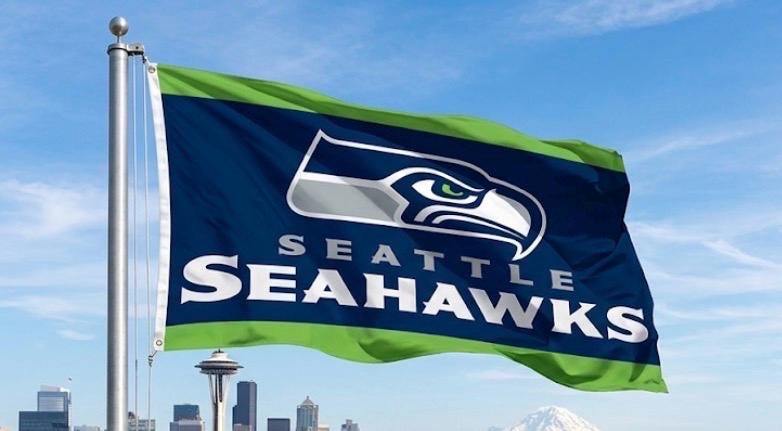 Seattle Seahawks 3x5 foot Flag/Banner