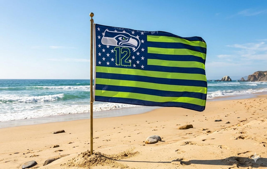 Seattle Seahawks 3x5 foot Flag/Banner