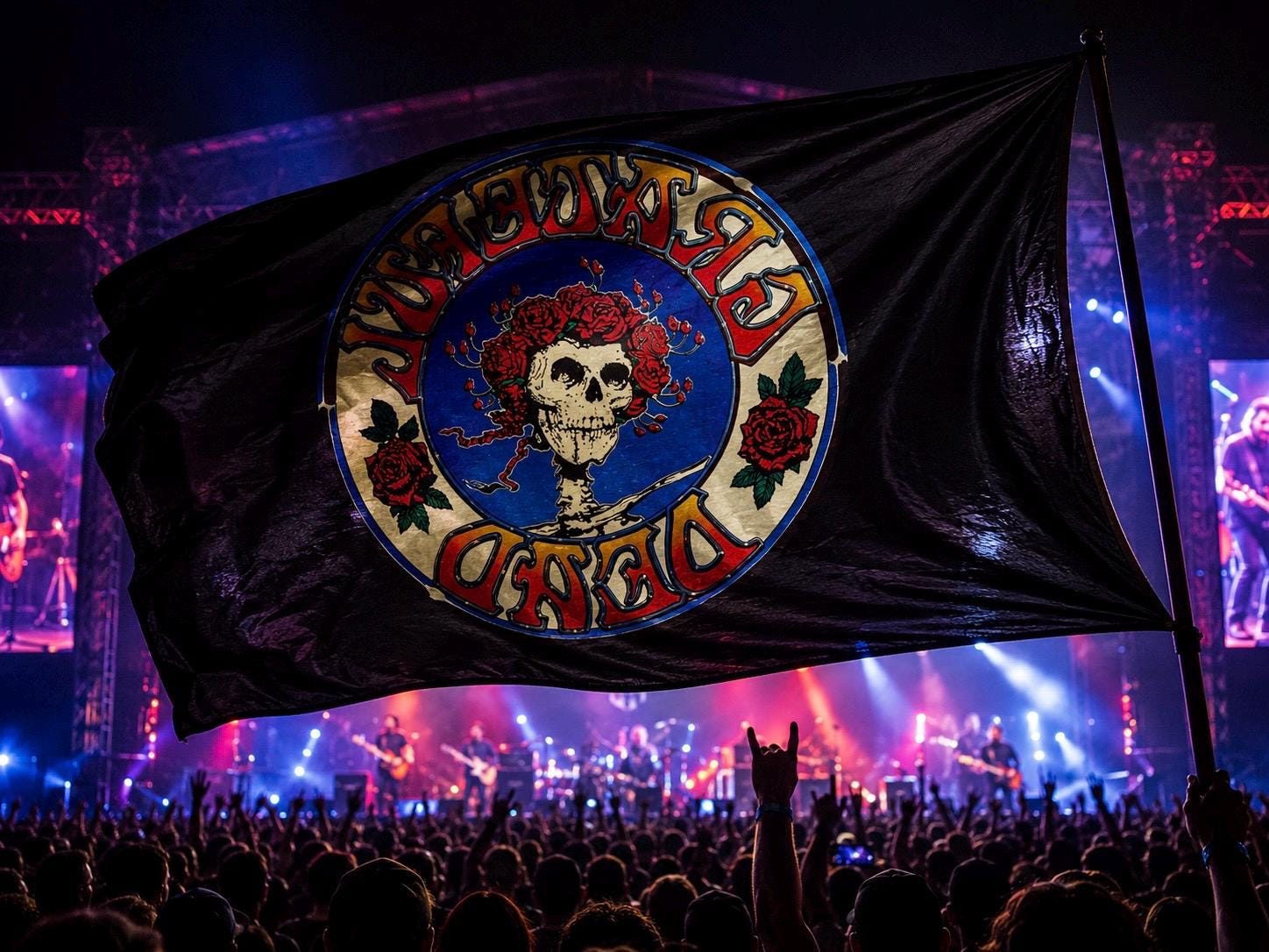 Greatful Dead 3x5 foot Flag/Banner
