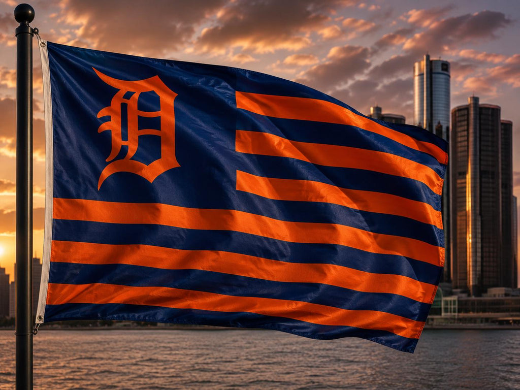 Detroit Tigers MLB baseball 3x5 foot Flag/Banner