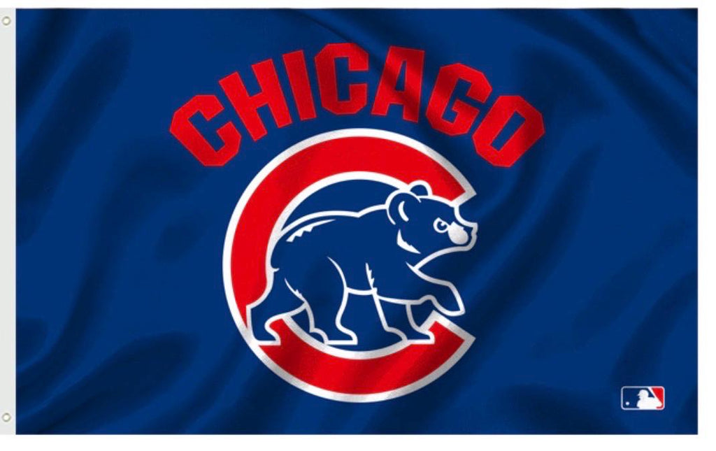 Chicago Cubs MLB baseball 3x5 foot Flag/Banner