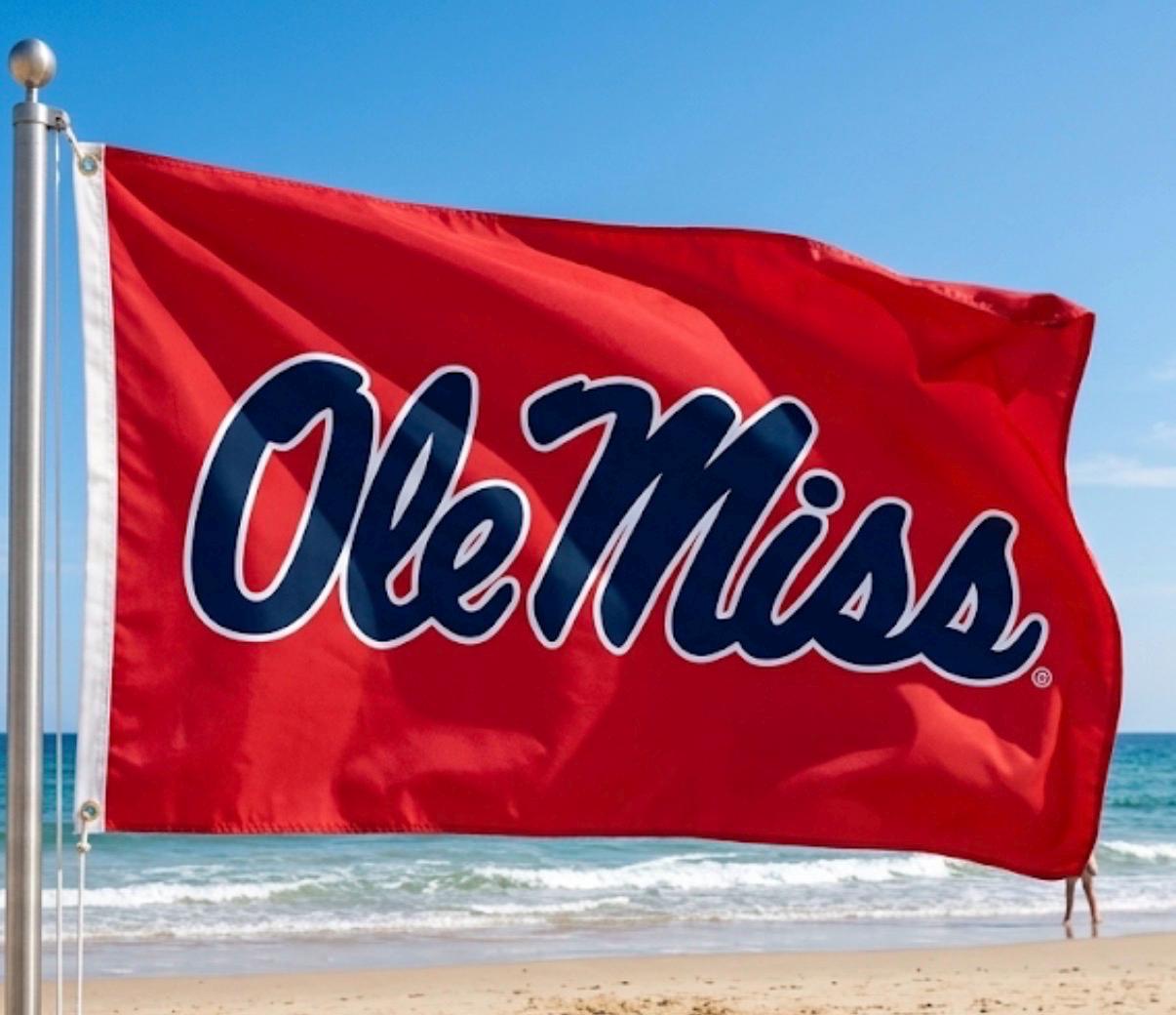 Ole Miss Rebels 3x5 foot Flag/Banner NCAA
