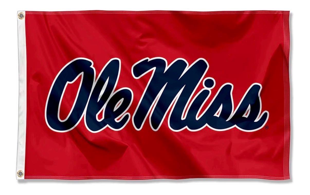 Ole Miss Rebels 3x5 foot Flag/Banner NCAA
