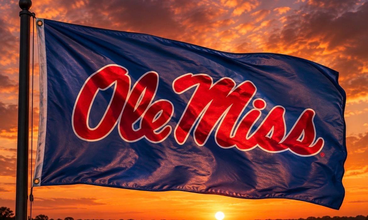 Ole Miss Rebels 3x5 foot Flag/Banner NCAA