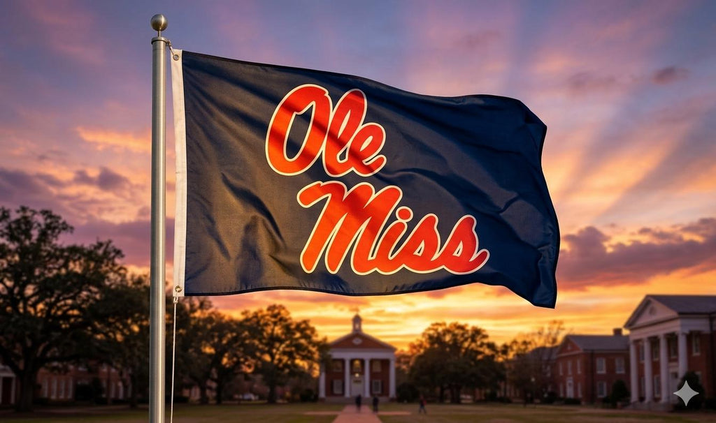 Ole Miss Rebels 3x5 foot Flag/Banner NCAA