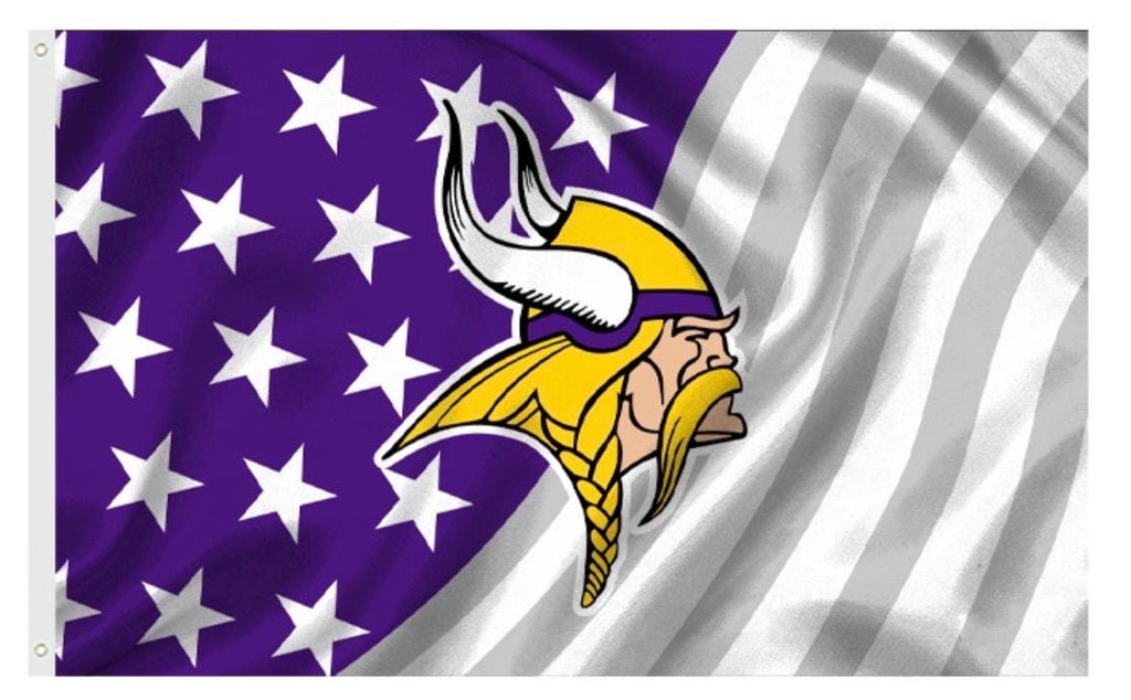 Minnesota Vikings 3x5 foot Flag/Banner