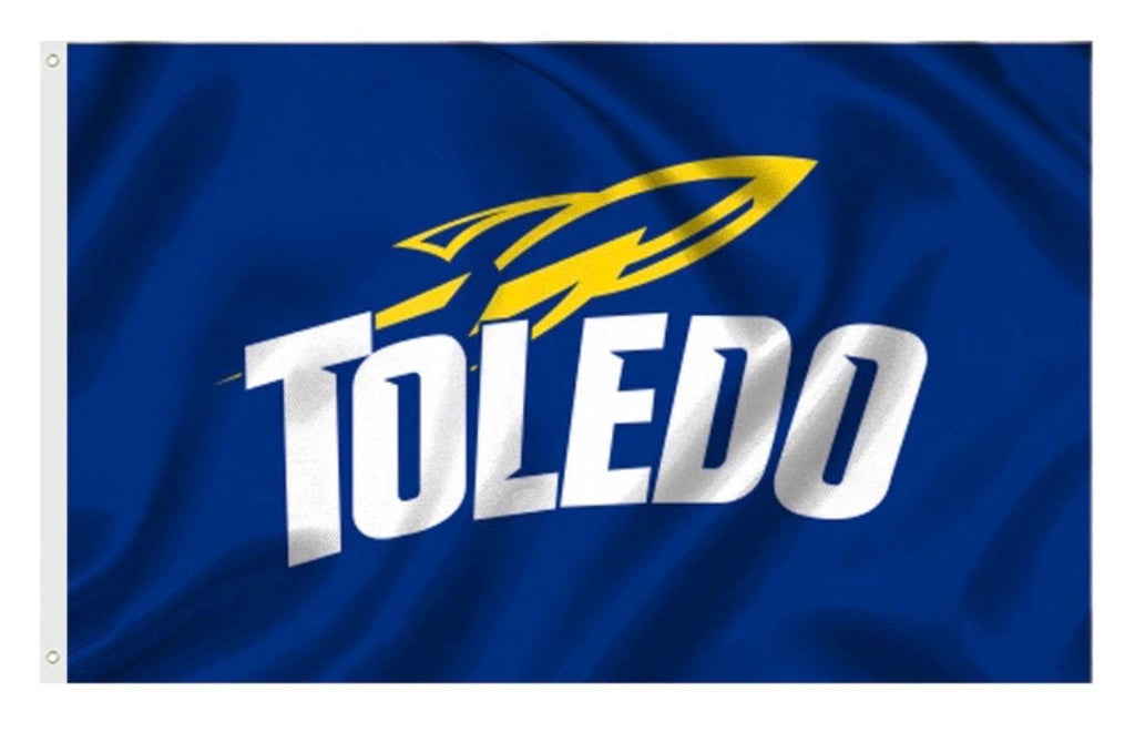 Toledo Rockets 3X5 Foot Flag/Banner NCAA