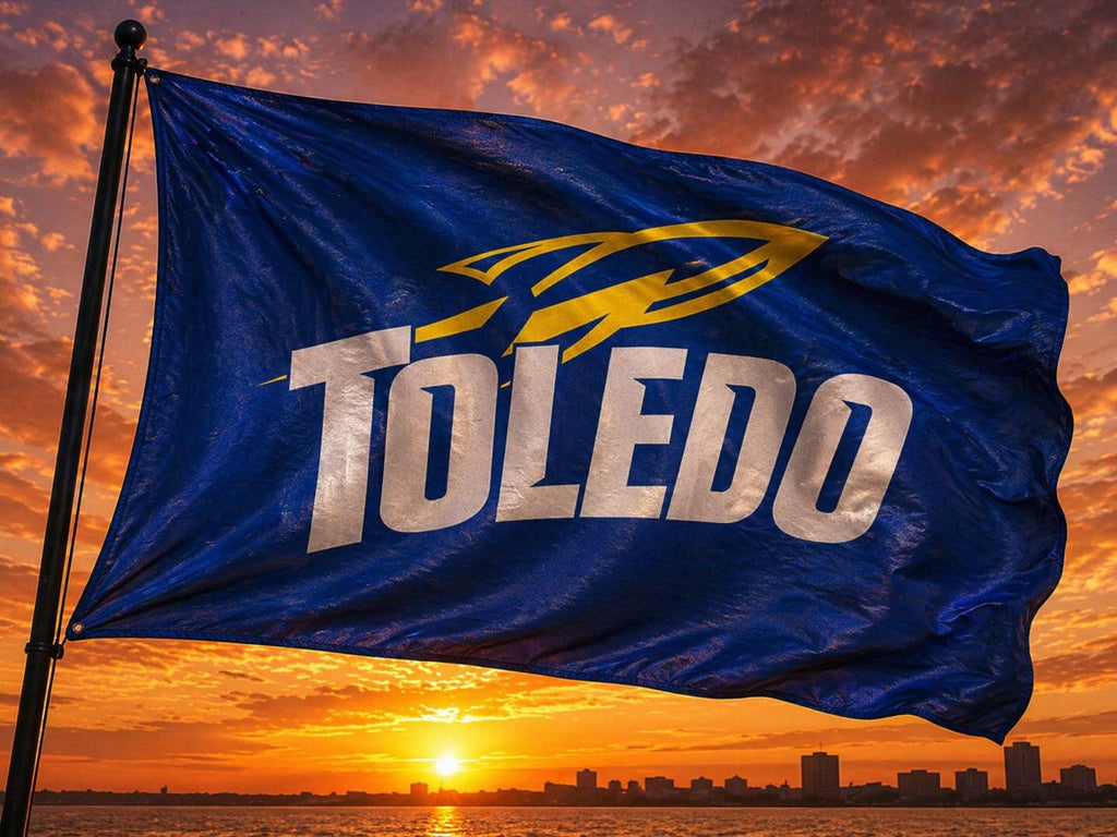 Toledo Rockets 3X5 Foot Flag/Banner NCAA