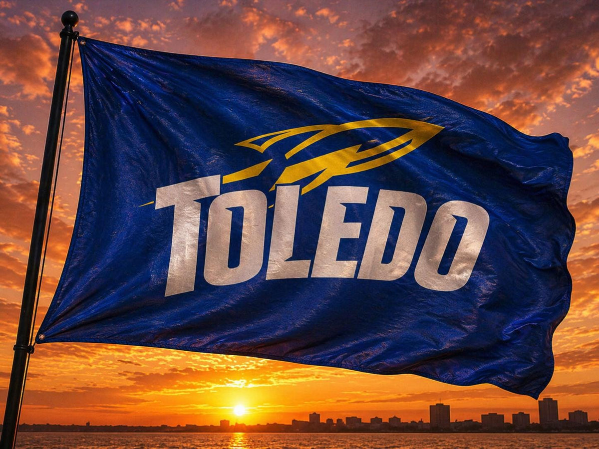 Toledo Rockets 3X5 Foot Flag/Banner NCAA