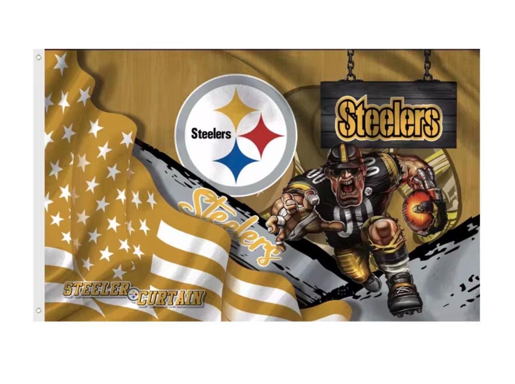 Pittsburgh Steelers 3x5 foot Flag/Banner