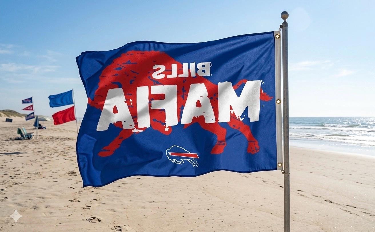 Buffalo Bills NFL 3x5 foot Flag/Banner
