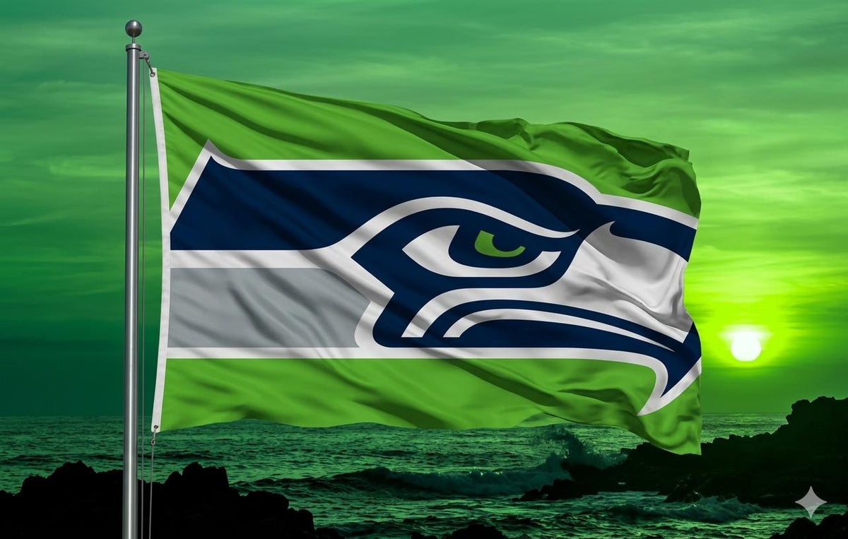 Seattle Seahawks 3x5 foot Flag/Banner