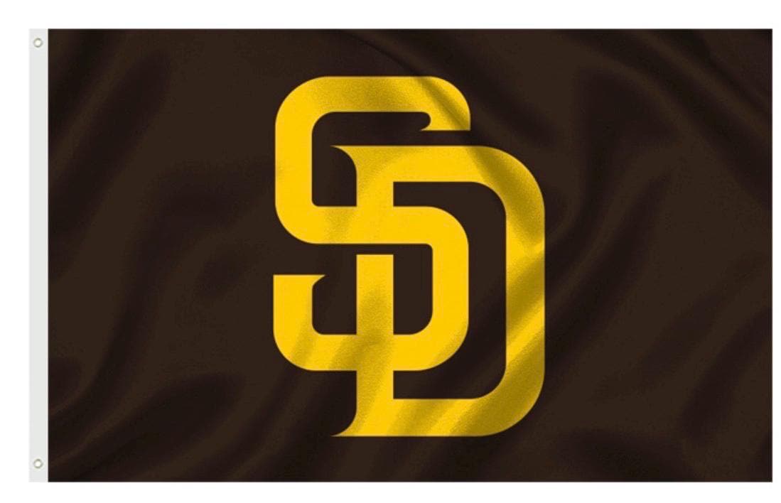 Sad Diego Padres MLB baseball 3x5 foot Flag/Banner