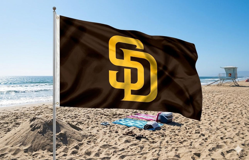 Sad Diego Padres MLB baseball 3x5 foot Flag/Banner