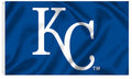 Kansas City Royals MLB baseball 3x5 foot Flag/Banner