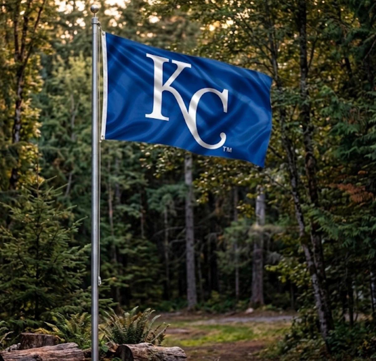 Kansas City Royals MLB baseball 3x5 foot Flag/Banner