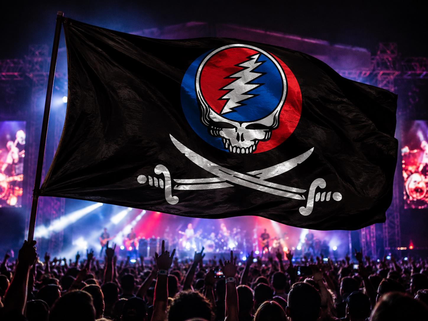 Greatful Dead 3x5 foot Flag/Banner