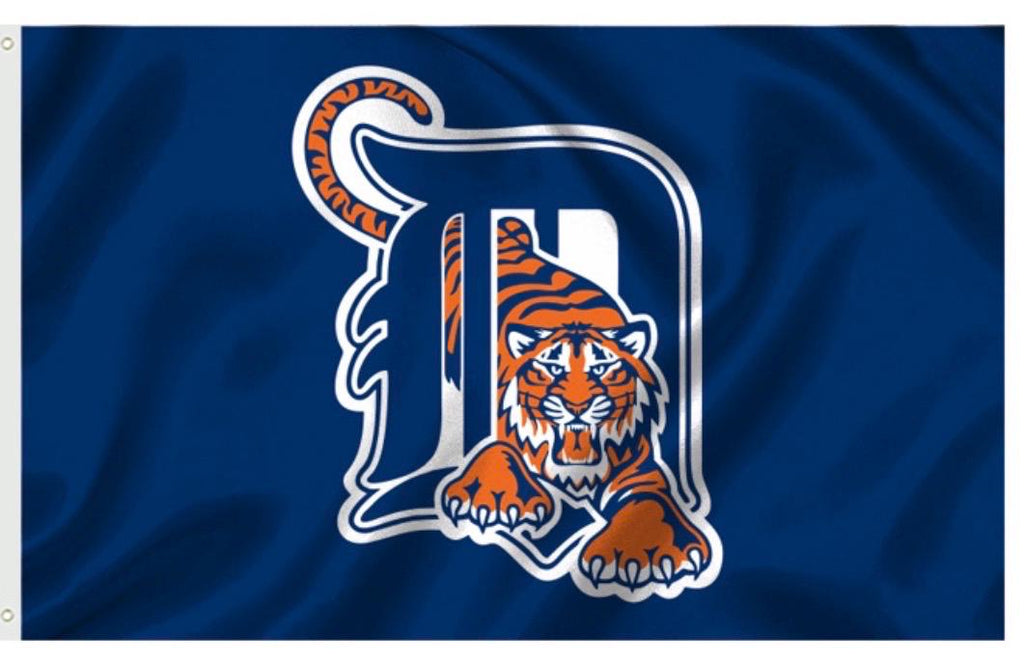 Detroit Tigers MLB baseball 3x5 foot Flag/Banner