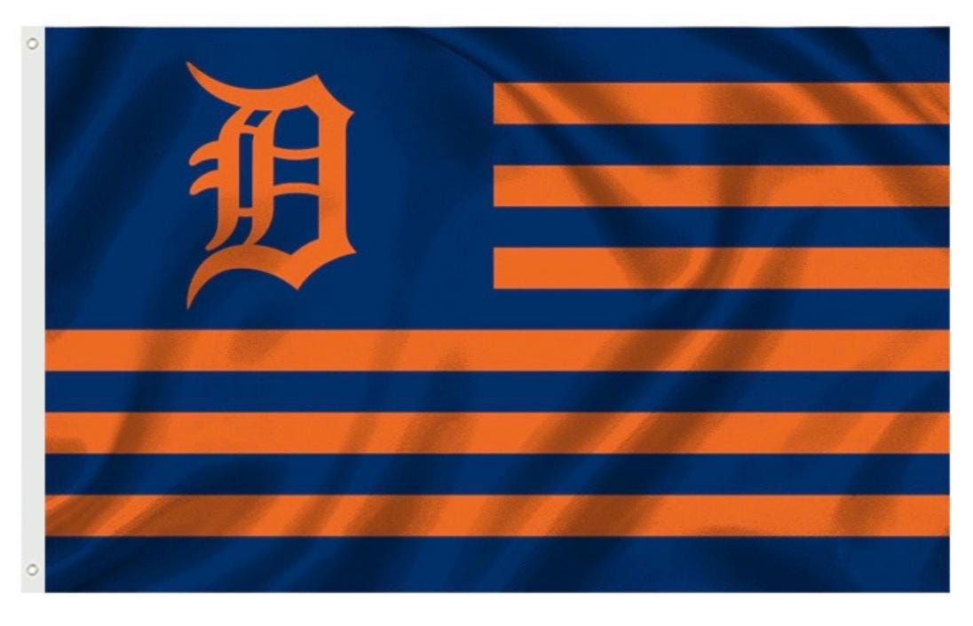 Detroit Tigers MLB baseball 3x5 foot Flag/Banner
