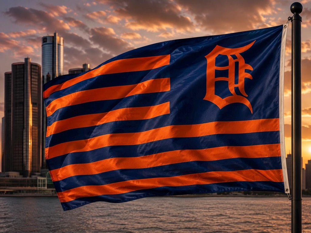 Detroit Tigers MLB baseball 3x5 foot Flag/Banner