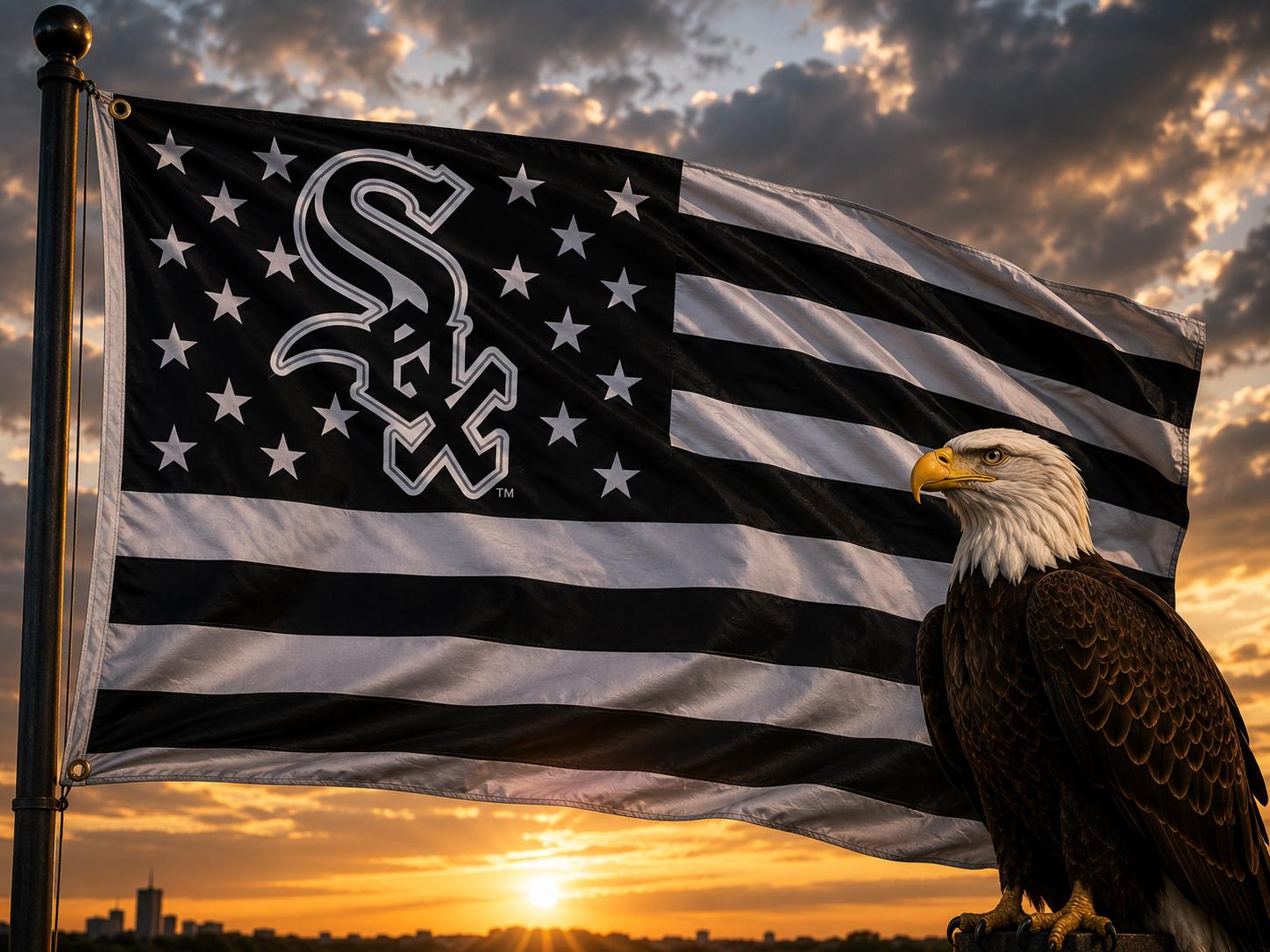 Chicago White Sox MLB baseball 3x5 foot Flag/Banner