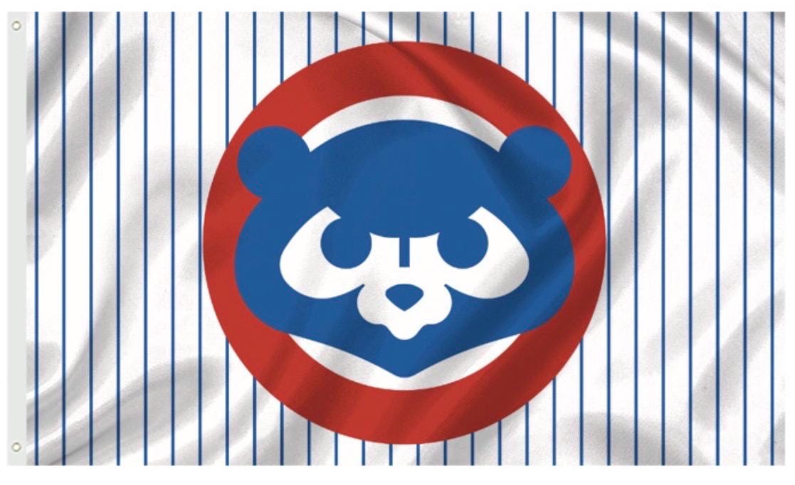 Chicago Cubs MLB baseball 3x5 foot Flag/Banner
