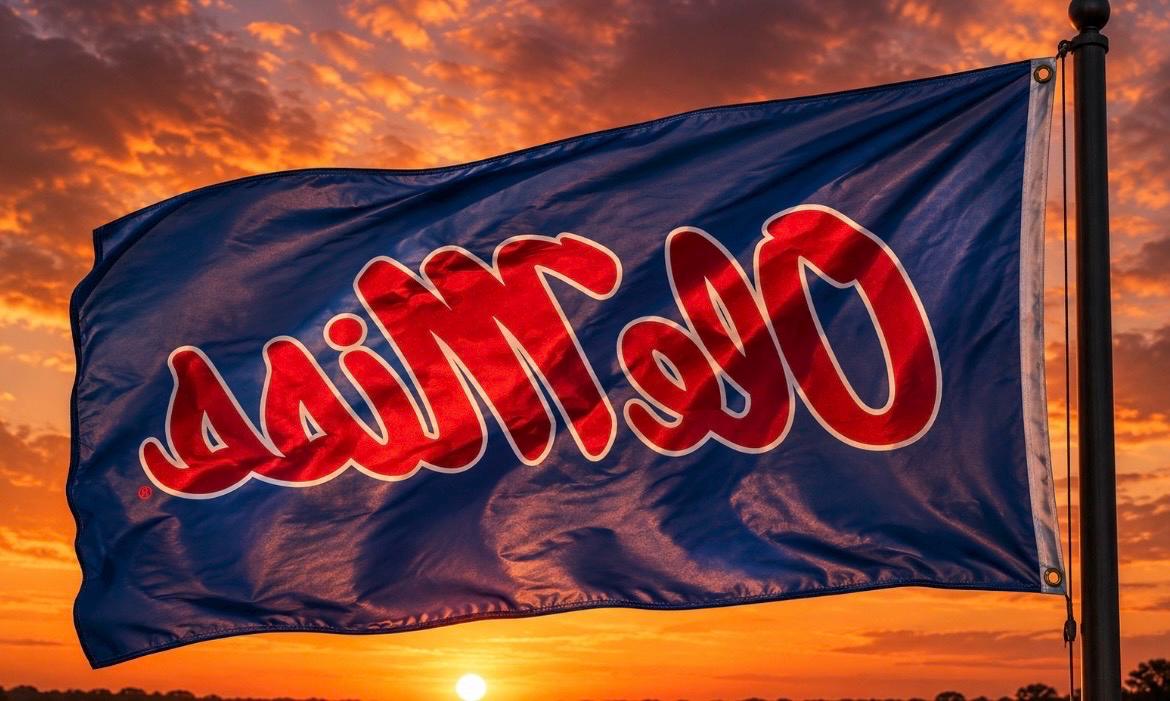 Ole Miss Rebels 3x5 foot Flag/Banner NCAA