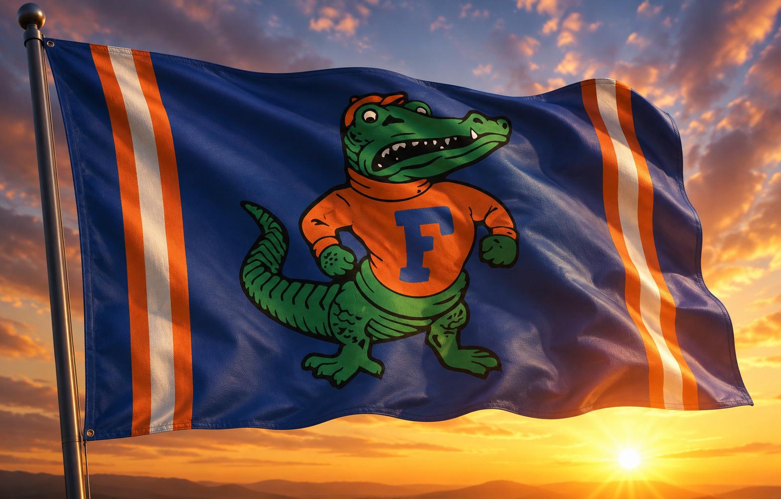 Florida Gators Flag 3x5 FT Banner Football/Basketball NCAA FAST shipping