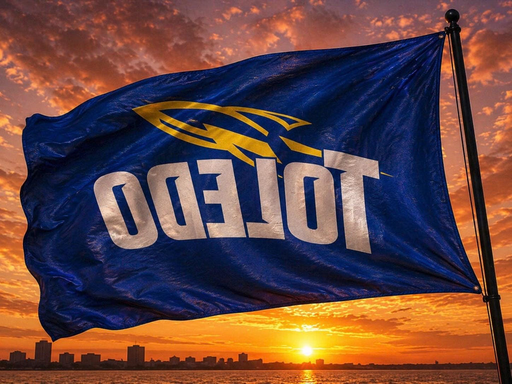 Toledo Rockets 3X5 Foot Flag/Banner NCAA