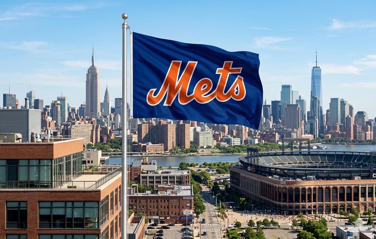 New York Mets MLB baseball 3x5 foot Flag/Banner