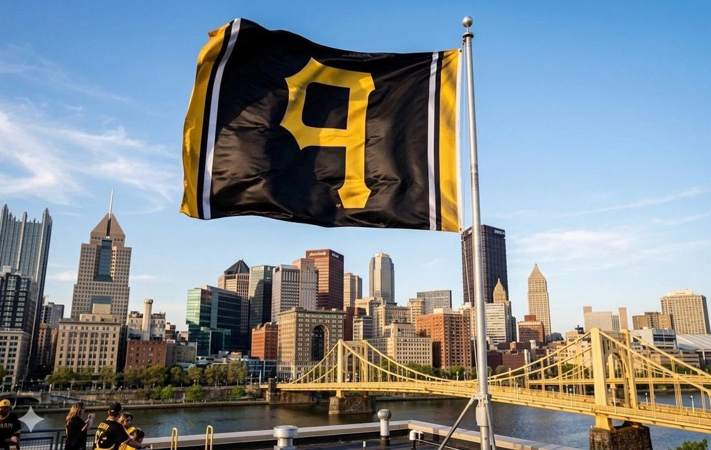 Pittsburgh Pirates MLB baseball 3x5 foot Flag/Banner