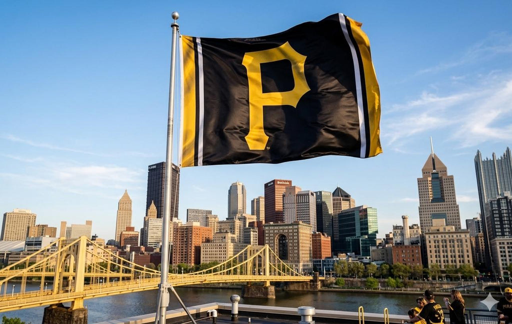 Pittsburgh Pirates MLB baseball 3x5 foot Flag/Banner
